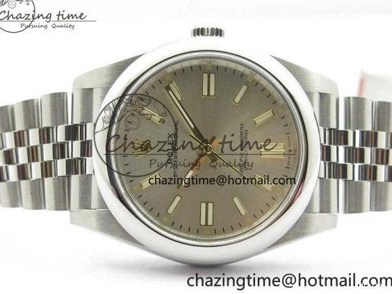 MiroTime 0227 WeatherProof Oyster Perpetual 41mm 124300 BP Maker Best Edition Silver Dial on SS Jubilee Bracelet A 2639